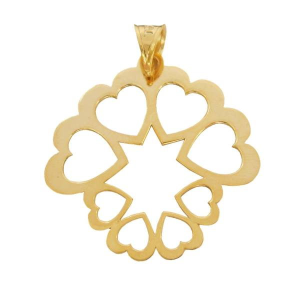 آویز گردنبند طلا 18 عیار شمیم گلد گالری طرح قلب کد SG206 آویز گردنبند طلا 18 عیار شمیم گلد گالری طرح قلب کد SG206