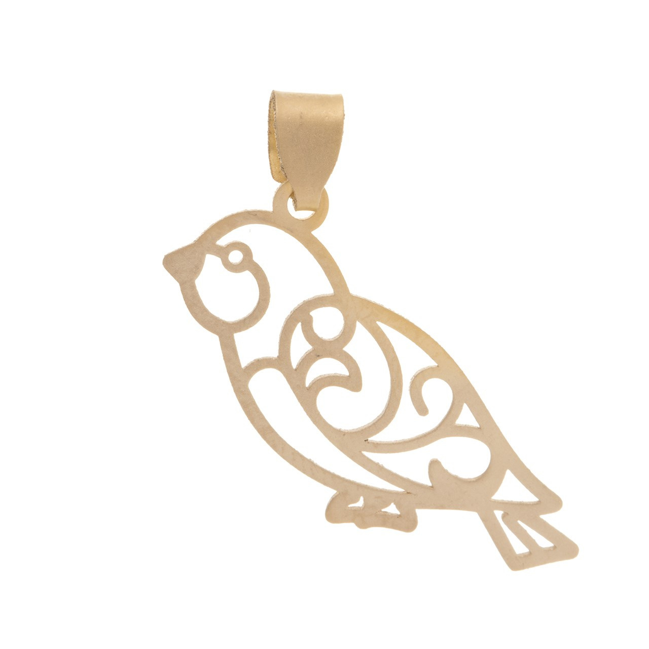 آویز گردنبند طلا 18 عیار شمیم گلد گالری طرح پرنده مدل SG200 آویز گردنبند طلا 18 عیار شمیم گلد گالری طرح پرنده مدل SG200