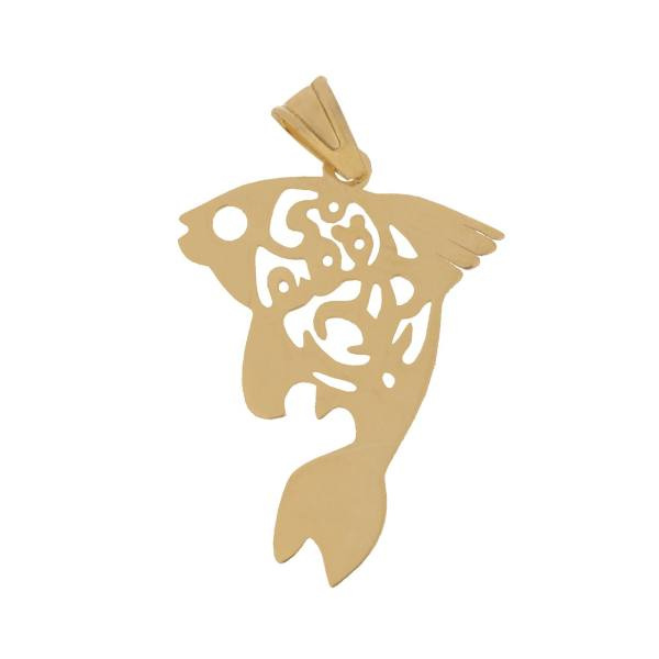 آویز گردنبند طلا 18 عیار شمیم گلد گالری مدل R271 آویز گردنبند طلا 18 عیار شمیم گلد گالری مدل R271