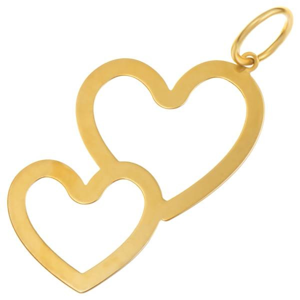 آویز گردنبند 18 عیار شمیم گلد گالری مدل R123 آویز گردنبند 18 عیار شمیم گلد گالری مدل R123