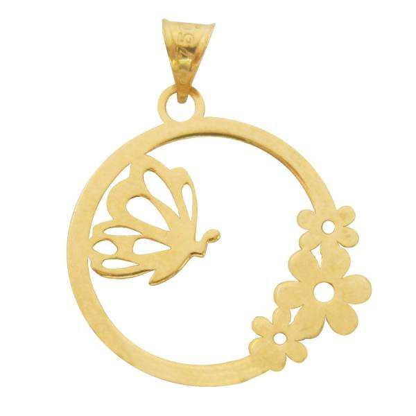 آویز گردنبند طلا 18 عیار شمیم گلد گالری کد UN9854 آویز گردنبند طلا 18 عیار شمیم گلد گالری کد UN9854