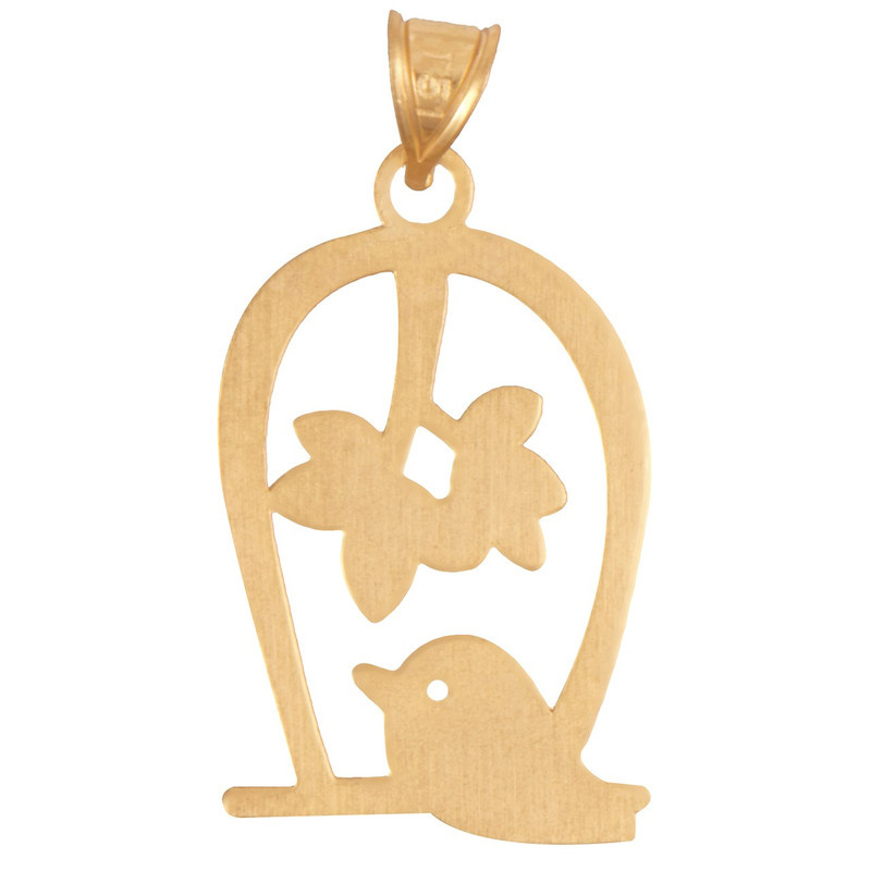 آویز گردنبند طلا 18 عیار شمیم گلد گالری مدل N023 آویز گردنبند طلا 18 عیار شمیم گلد گالری مدل N023