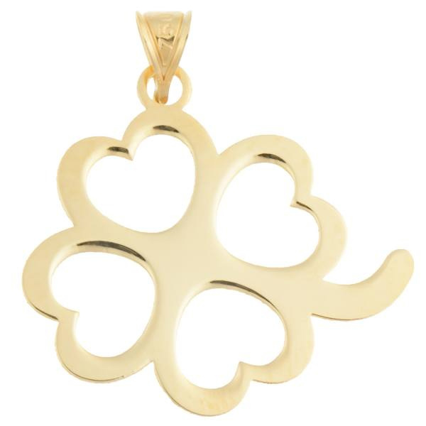 آویز گردنبند طلا 18 عیار شمیم گلد گالری مدل N028 آویز گردنبند طلا 18 عیار شمیم گلد گالری مدل N028