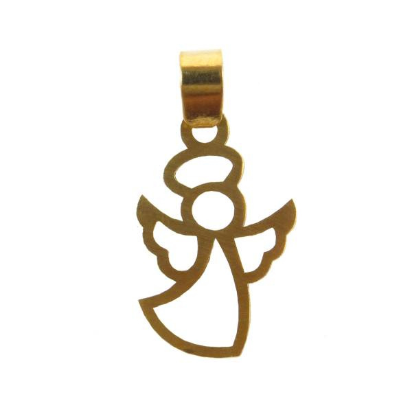 آویز گردنبند طلا 18 عیار شمیم گلد گالری مدل NZ-108-PL آویز گردنبند طلا 18 عیار شمیم گلد گالری مدل NZ-108-PL