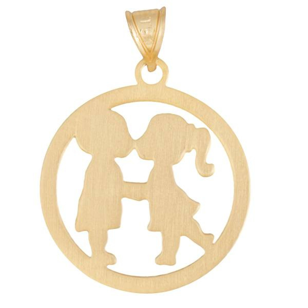 آویز گردنبند طلا 18 عیار شمیم گلد گالری مدل N008 آویز گردنبند طلا 18 عیار شمیم گلد گالری مدل N008