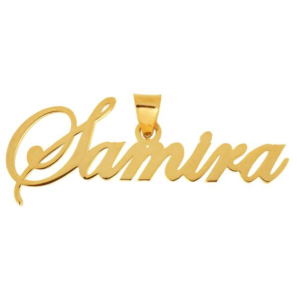 آویز گردنبند طلا 18 عیار شمیم گلد گالری مدل R155 آویز گردنبند طلا 18 عیار شمیم گلد گالری مدل R155