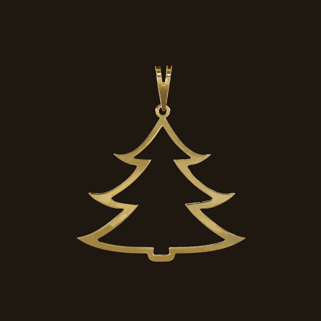 آویز گردنبند طلا 18 عیار شمیم گلد گالری مدل 1056 آویز گردنبند طلا 18 عیار شمیم گلد گالری مدل 1056