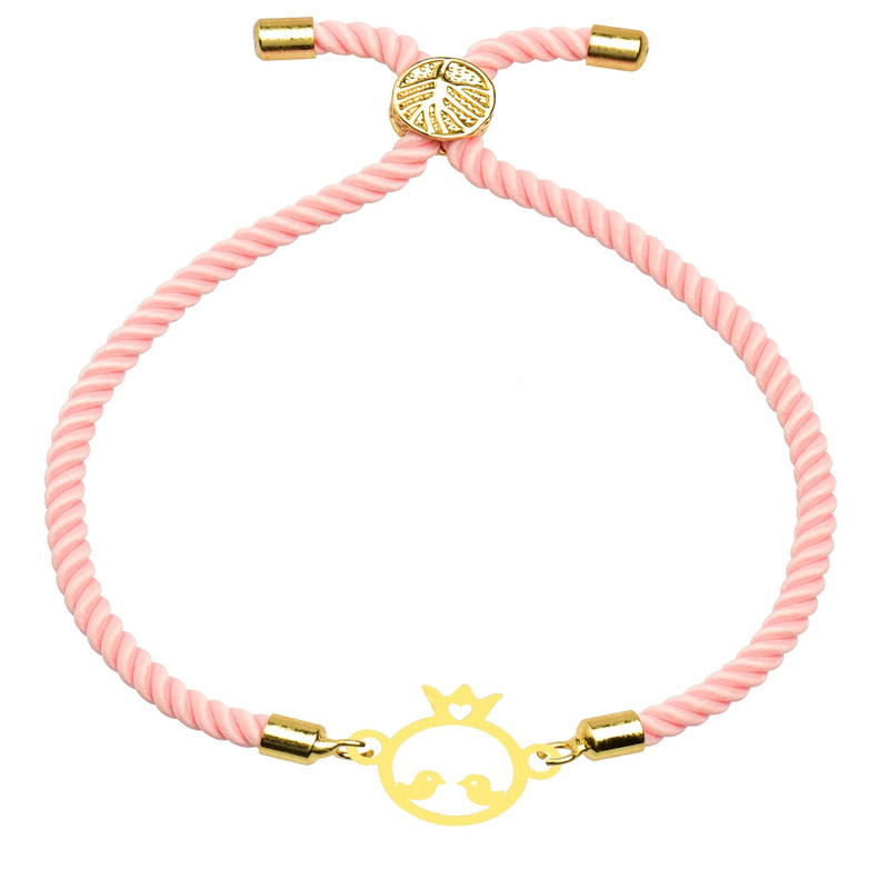 دستبند طلا 18 عیار زنانه شمیم گلد گالری مدل M27 دستبند طلا 18 عیار زنانه شمیم گلد گالری مدل M27