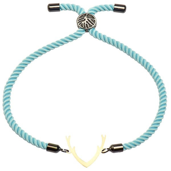 دستبند طلا 18 عیار زنانه شمیم گلد گالری مدل M10