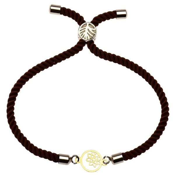 دستبند طلا 18 عیار زنانه شمیم گلد گالری مدل M102