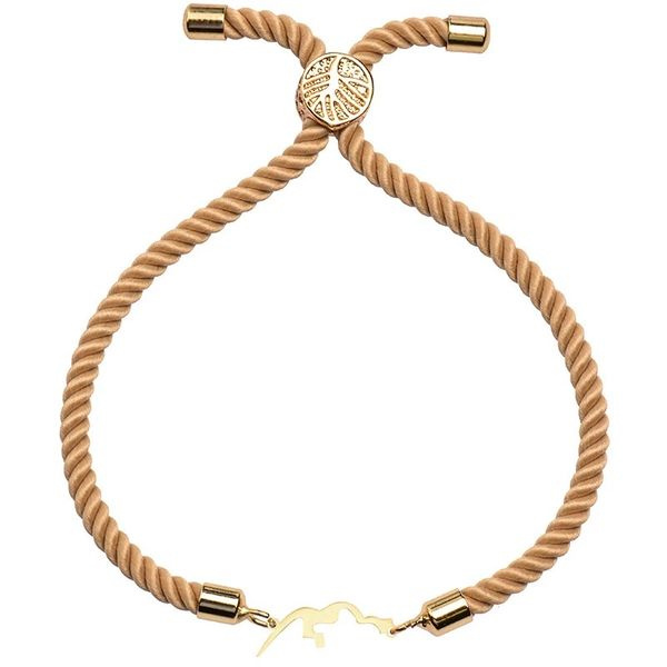 دستبند طلا 18 عیار زنانه شمیم گلد گالری مدل M105