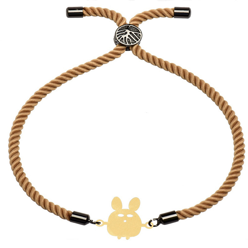 دستبند طلا 18 عیار زنانه شمیم گلد گالری مدل M5 دستبند طلا 18 عیار زنانه شمیم گلد گالری مدل M5