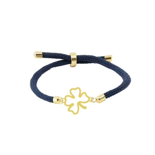 دستبند طلا 18 عیار زنانه شمیم گلد گالری مدل آسانسوری پلاک دار طرح برگ دستبند طلا 18 عیار زنانه شمیم گلد گالری مدل آسانسوری پلاک دار طرح برگ