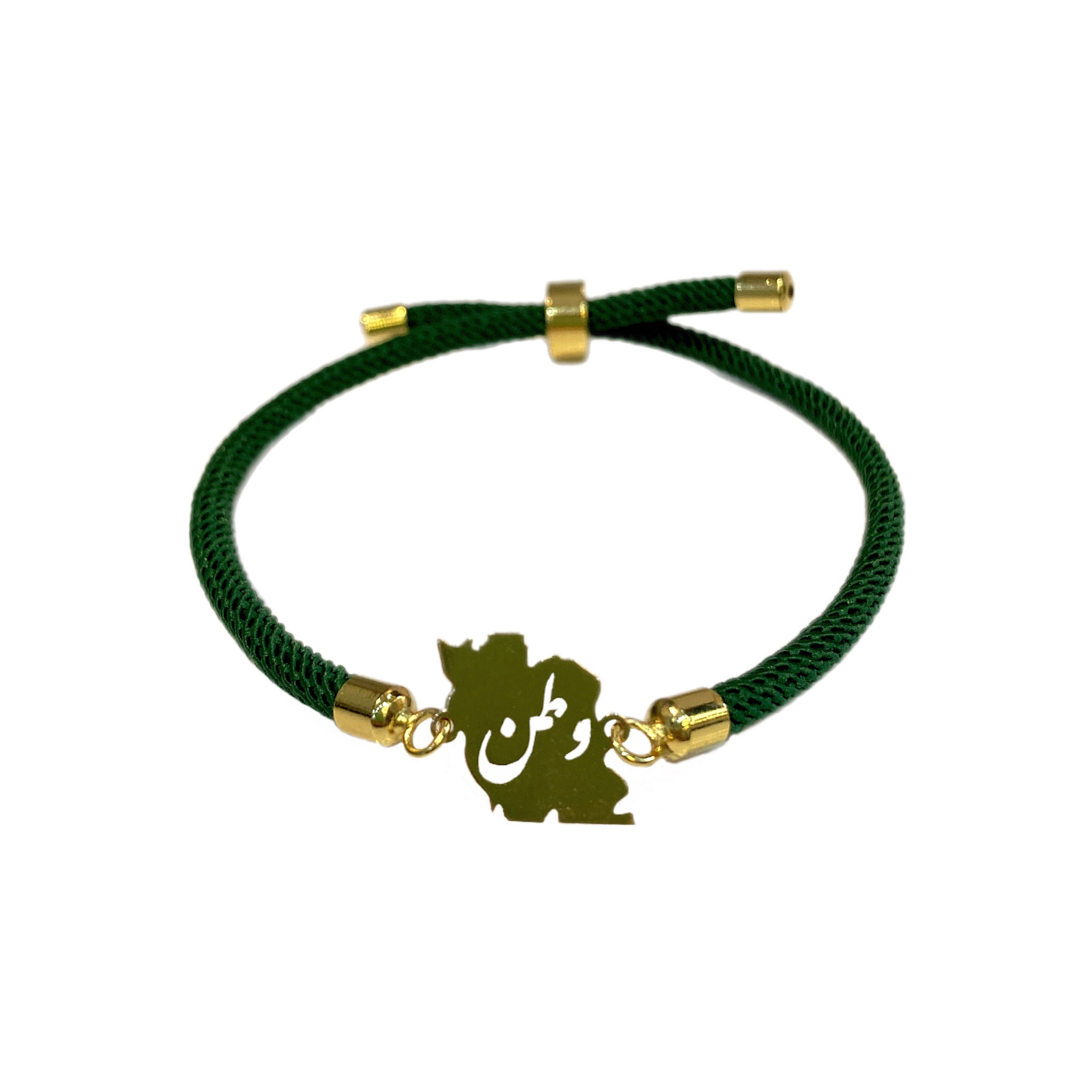 دستبند طلا 18 عیار زنانه شمیم گلد گالری مدل آسانسوری وطن دستبند طلا 18 عیار زنانه شمیم گلد گالری مدل آسانسوری وطن