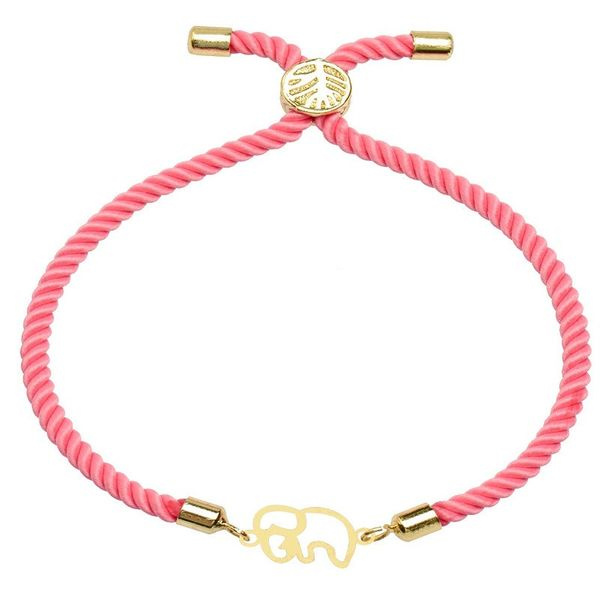 دستبند طلا 18 عیار زنانه شمیم گلد گالری مدل 645