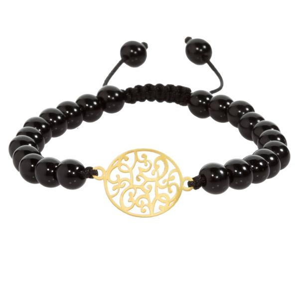 دستبند طلا 18 عیار شمیم گلد گالری مدل R217 دستبند طلا 18 عیار شمیم گلد گالری مدل R217