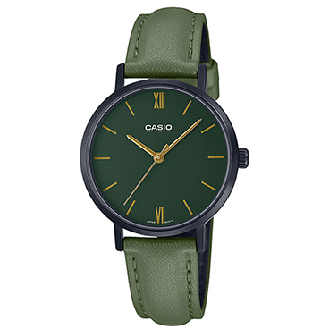 ساعت عقربه ای کاسیو زنانه مدل LTP-VT02BL-3AUDF ساعت عقربه ای کاسیو زنانه مدل LTP-VT02BL-3AUDF