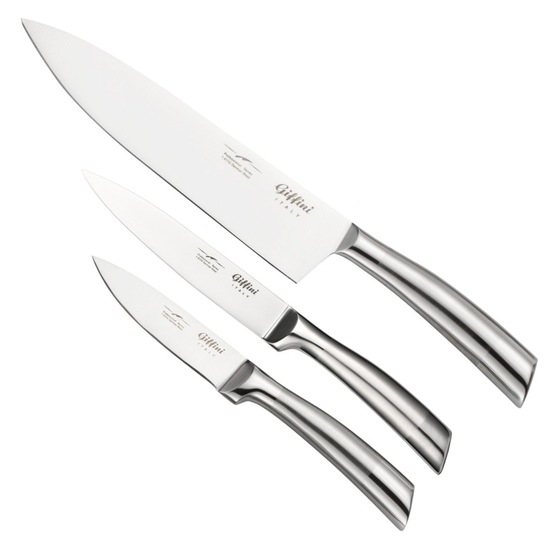 چاقو اشپزخانه جی فی نی کد 01 مجموعه 3 عددی چاقو اشپزخانه جی فی نی کد 01 مجموعه 3 عددی