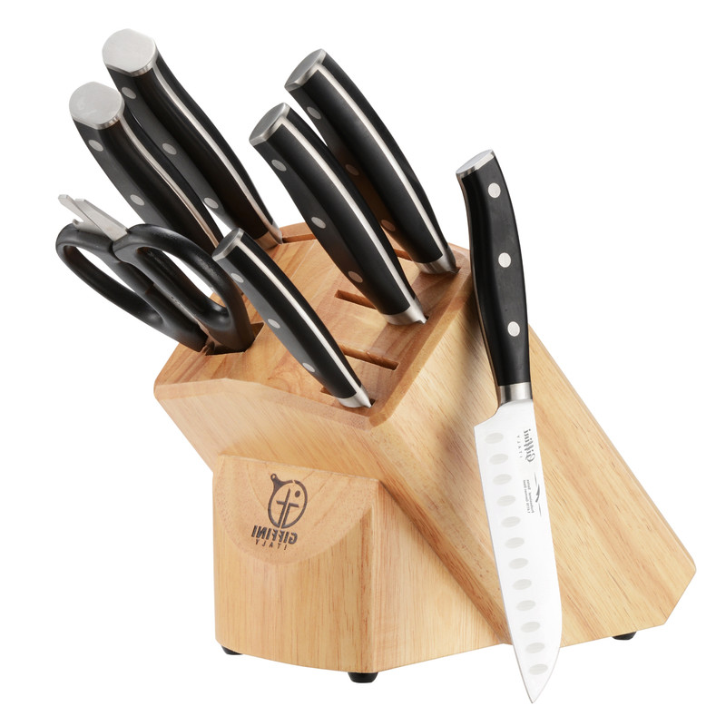 سرویس چاقو آشپزخانه 8 پارچه جی فی نی مدل G-K-C-7-1