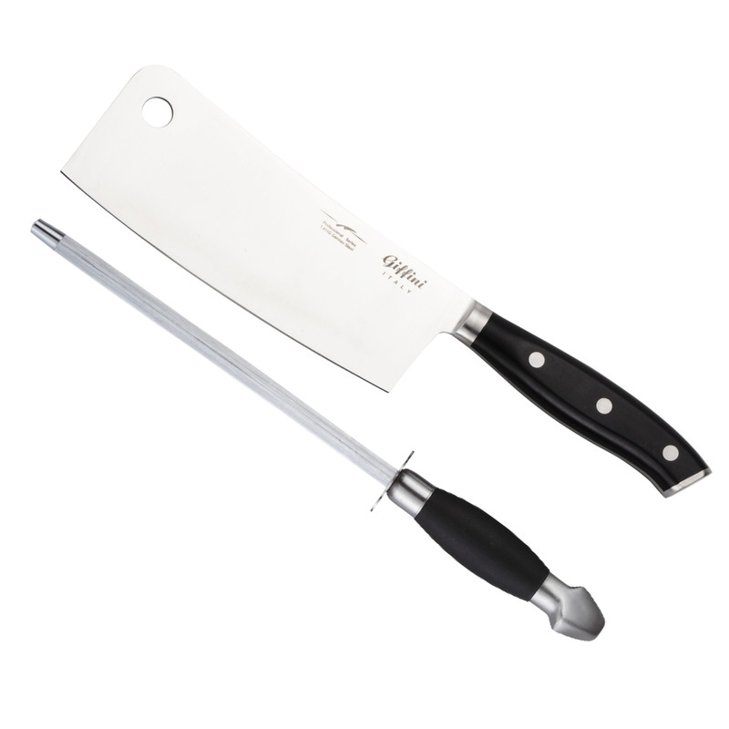 ساطور جی فی نی مدل XD2 به همراه چاقو تیزکن