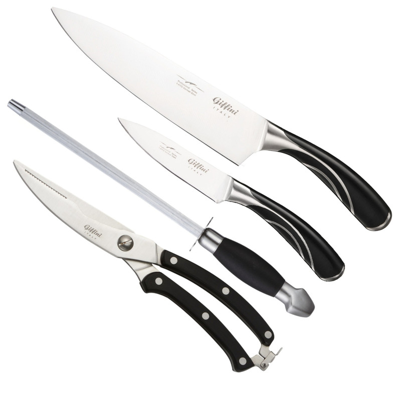 ست چاقو اشپزخانه 4 پارچه جی فی نی مدل G-04 PLUS