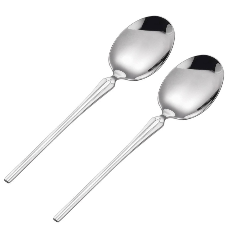 قاشق خورش خوری جی فی نی مدل 033 مجموعه 2 عددی قاشق خورش خوری جی فی نی مدل 033 مجموعه 2 عددی