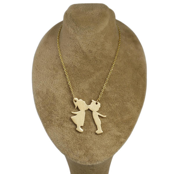 گردنبند طلا 18 عیار زنانه شمیم گلد گالری مدل D9 گردنبند طلا 18 عیار زنانه شمیم گلد گالری مدل D9