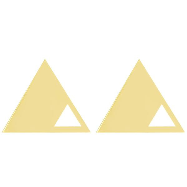 گوشواره طلا 18 عیار شمیم گلد گالری مدل GM20 گوشواره طلا 18 عیار شمیم گلد گالری مدل GM20