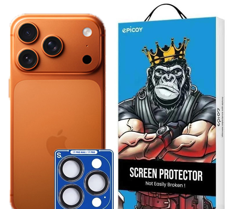 محافظ لنز دوربین اپیکوی مدل S Plus Lens مناسب برای گوشی موبایل اپل iPhone 17 Pro/17 Pro Max محافظ لنز دوربین اپیکوی مدل S Plus Lens مناسب برای گوشی موبایل اپل iPhone 17 Pro/17 Pro Max