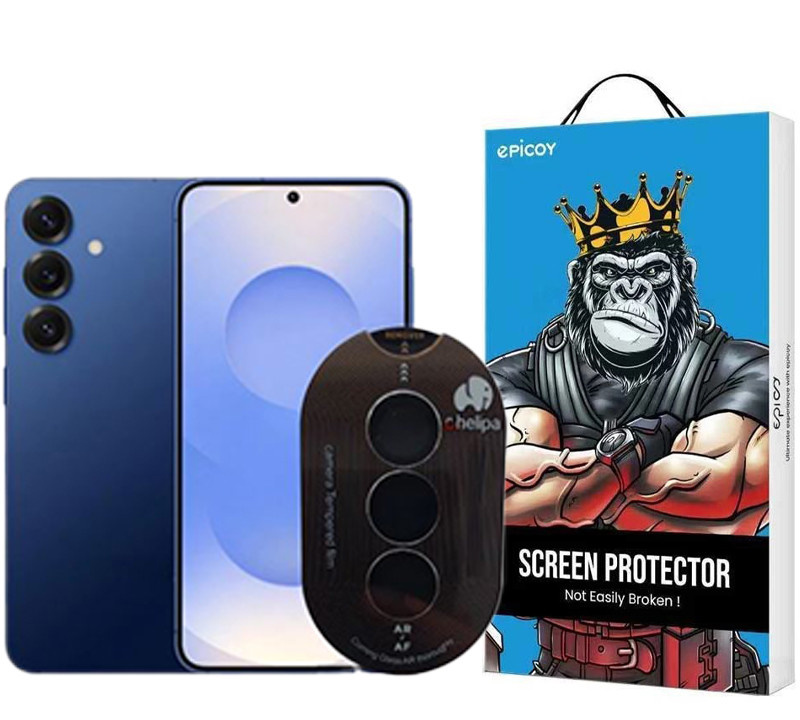 محافظ لنز دوربین اپیکوی مدل Chelipa مناسب برای گوشی موبایل سامسونگ Galaxy S25 محافظ لنز دوربین اپیکوی مدل Chelipa مناسب برای گوشی موبایل سامسونگ Galaxy S25