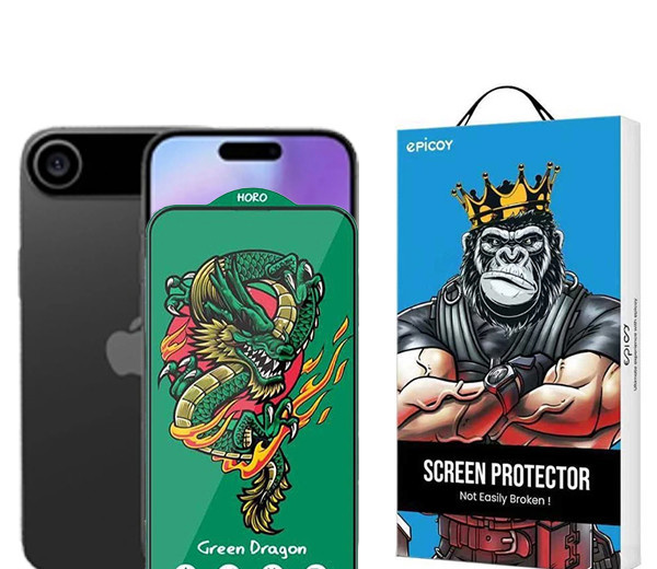 محافظ صفحه نمایش اپیکوی مدل Green Dragon ExplosionProof مناسب برای گوشی موبایل اپل iPhone 17 Air محافظ صفحه نمایش اپیکوی مدل Green Dragon ExplosionProof مناسب برای گوشی موبایل اپل iPhone 17 Air