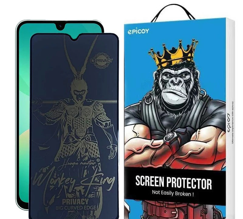 محافظ صفحه نمایش حریم شخصی اپیکوی مدل Wukong Privacy مناسب برای گوشی موبایل سامسونگ Galaxy A17/ A26 / A16 محافظ صفحه نمایش حریم شخصی اپیکوی مدل Wukong Privacy مناسب برای گوشی موبایل سامسونگ Galaxy A17/ A26 / A16