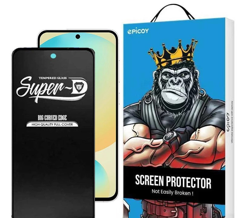 محافظ صفحه نمایش اپیکوی مدل Super 5D مناسب برای گوشی موبایل سامسونگ Galaxy S25 FE/ A55/ A35