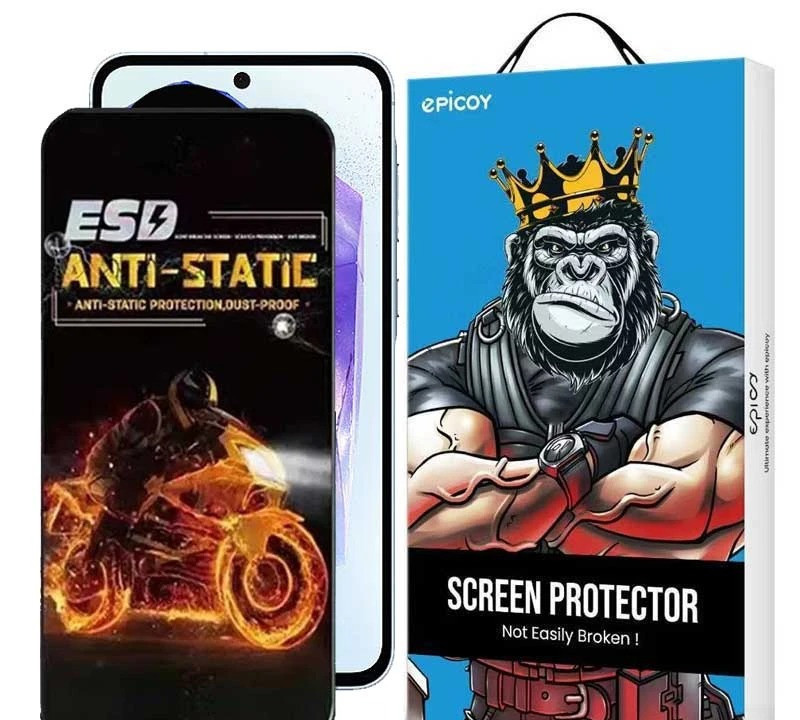 محافظ صفحه نمایش اپیکوی مدل Fiery ESD مناسب برای گوشی موبایل سامسونگ Galaxy S25 FE / A55 / A35 محافظ صفحه نمایش اپیکوی مدل Fiery ESD مناسب برای گوشی موبایل سامسونگ Galaxy S25 FE / A55 / A35
