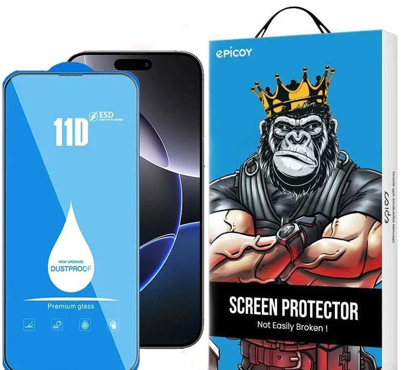 محافظ صفحه نمایش اپیکوی مدل Blue ESD مناسب برای گوشی موبایل اپل iPhone 17 / 16 Pro محافظ صفحه نمایش اپیکوی مدل Blue ESD مناسب برای گوشی موبایل اپل iPhone 17 / 16 Pro