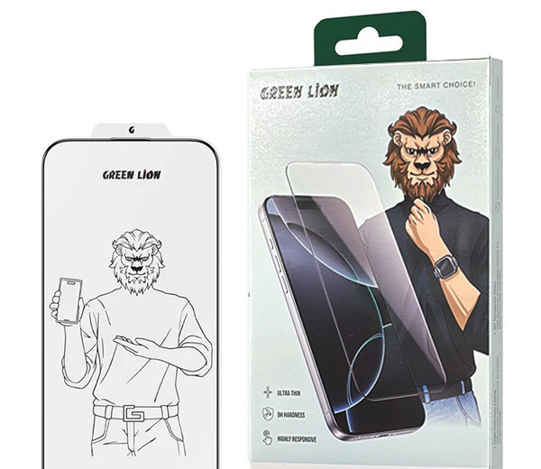 محافظ صفحه نمایش گرین لاین مدل 9H steve مناسب برای گوشی موبایل اپل iPhone 17 Pro Max محافظ صفحه نمایش گرین لاین مدل 9H steve مناسب برای گوشی موبایل اپل iPhone 17 Pro Max