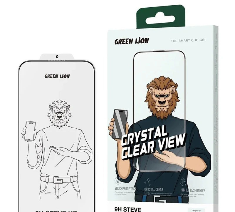 محافظ صفحه نمایش گرین لاین مدل 9H steve مناسب برای گوشی موبایل اپل iPhone 15 Pro Max محافظ صفحه نمایش گرین لاین مدل 9H steve مناسب برای گوشی موبایل اپل iPhone 15 Pro Max