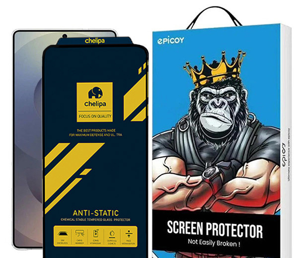 محافظ صفحه نمایش اپیکوی مدل Chelipa Anti-Static مناسب برای گوشی موبایل سامسونگ Galaxy S25 Ultra محافظ صفحه نمایش اپیکوی مدل Chelipa Anti-Static مناسب برای گوشی موبایل سامسونگ Galaxy S25 Ultra