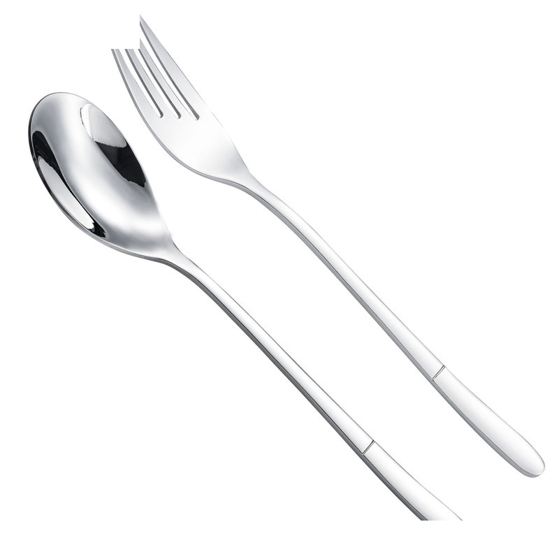 قاشق و چنگال غذاخوری 2 پارچه 1 نفره جی فی نی مدل 06 قاشق و چنگال غذاخوری 2 پارچه 1 نفره جی فی نی مدل 06