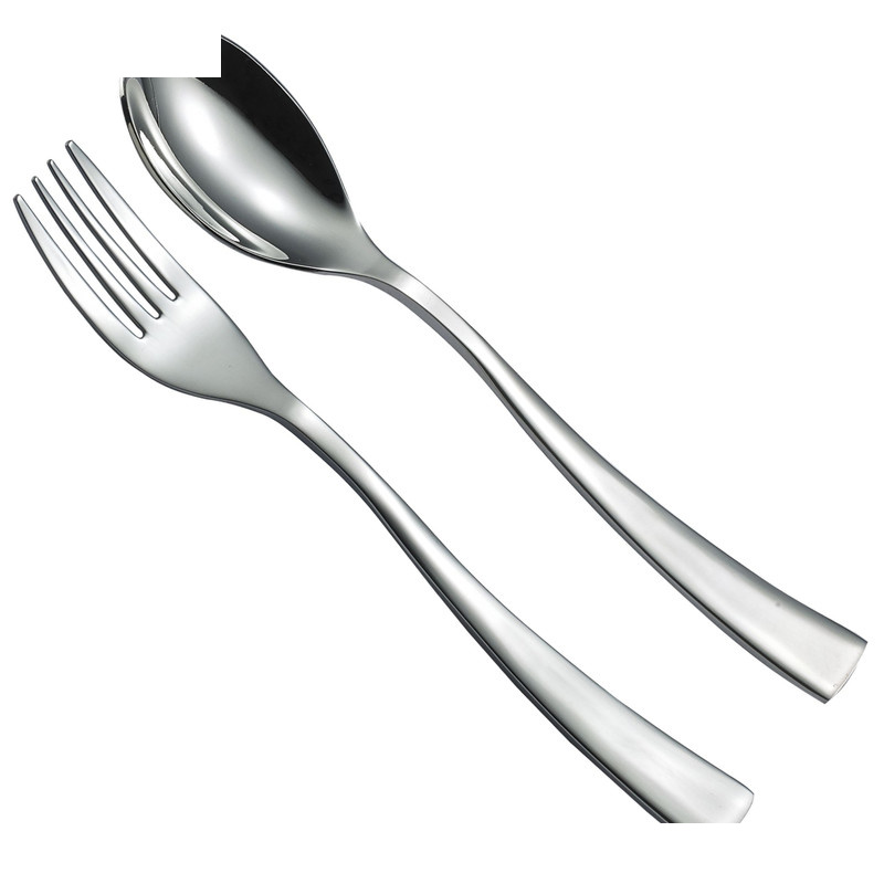 قاشق و چنگال غذاخوری 2 پارچه جی فی نی مدل 185 قاشق و چنگال غذاخوری 2 پارچه جی فی نی مدل 185