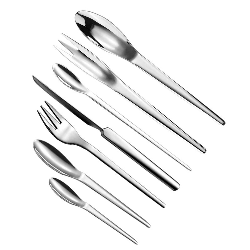 سرویس قاشق و چنگال 7 پارچه جی فی نی مدل 194 رژیمی سرویس قاشق و چنگال 7 پارچه جی فی نی مدل 194 رژیمی