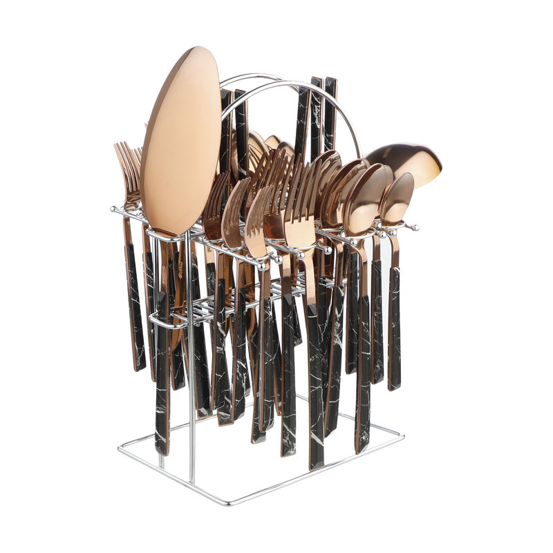 سرویس قاشق و چنگال 33 پارچه جی فی نی کد 01 سرویس قاشق و چنگال 33 پارچه جی فی نی کد 01