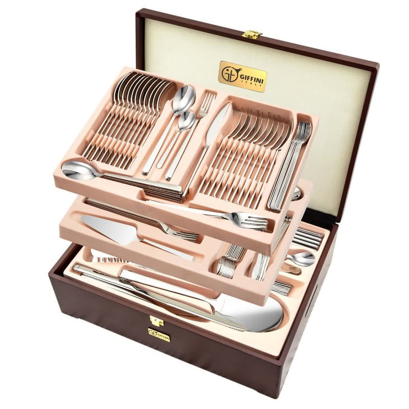 سرویس قاشق و چنگال 143 پارچه 24 نفره کد A-01