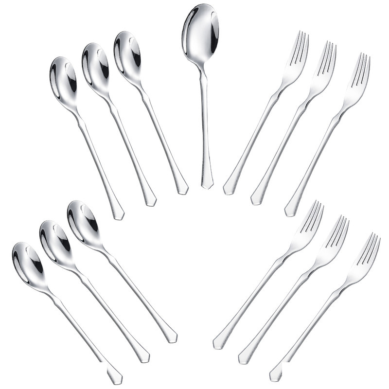 سرویس قاشق و چنگال 13 پارچه جی فی نی کد 58