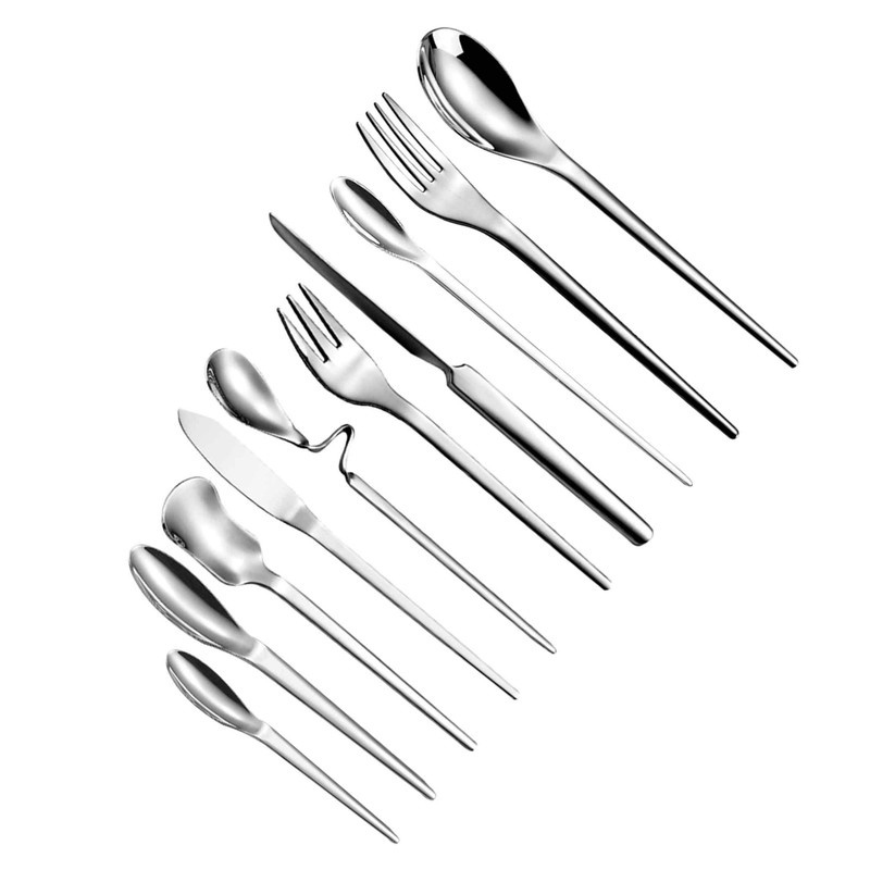 سرویس قاشق و چنگال 10 پارچه جی فی نی مدل G-10