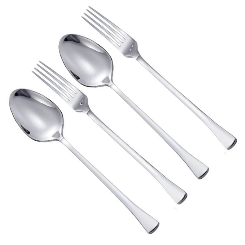 ست قاشق و چنگال جی فی نی کد 04 محموعه 4 عددی