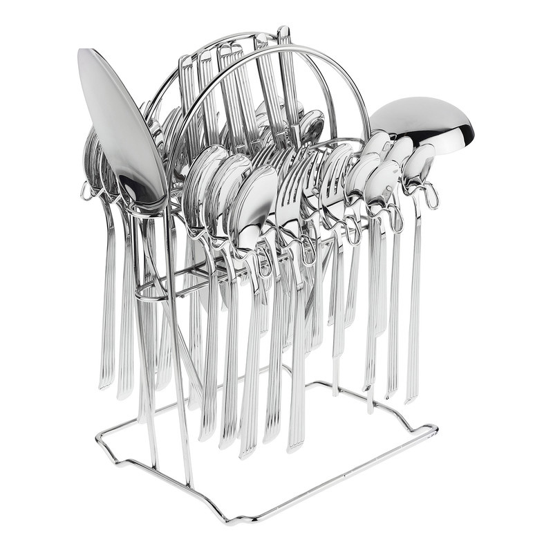 سرویس قاشق و چنگال 39 پارچه رزنتال مدل مونزا سرویس قاشق و چنگال 39 پارچه رزنتال مدل مونزا