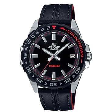 ساعت عقربه ای کاسیو مردانه مدل EFV-120BL-1A-نقره ای مشکی ساعت عقربه ای کاسیو مردانه مدل EFV-120BL-1A-نقره ای مشکی