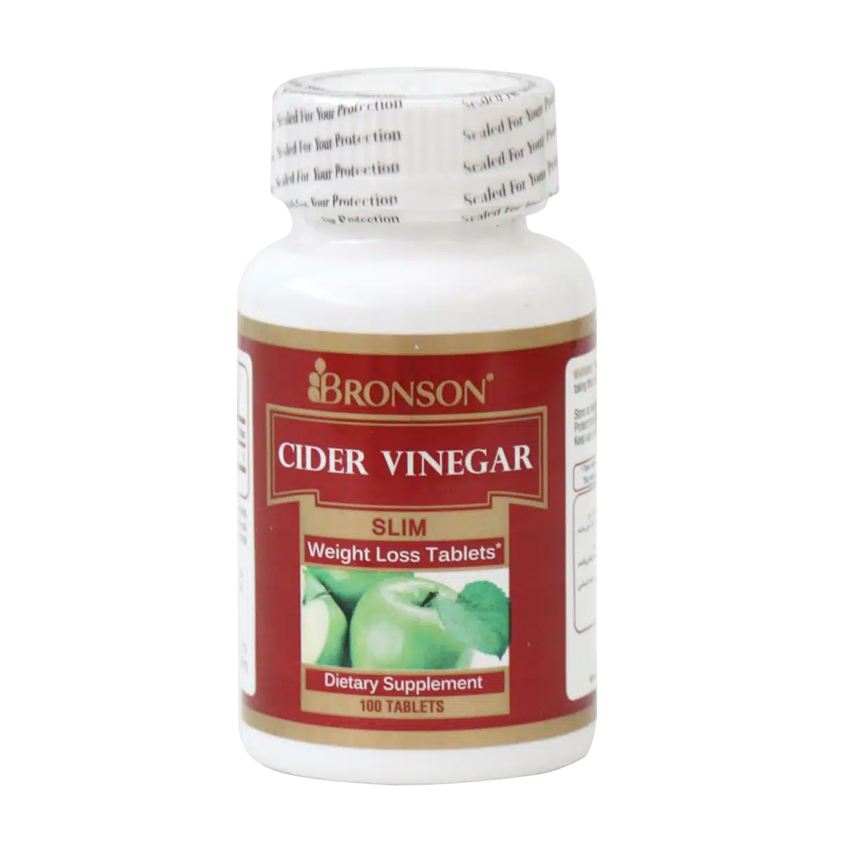 قرص سرکه سیب برونسون ۱۰۰ عددی قرص سرکه سیب برونسون ۱۰۰ عددی