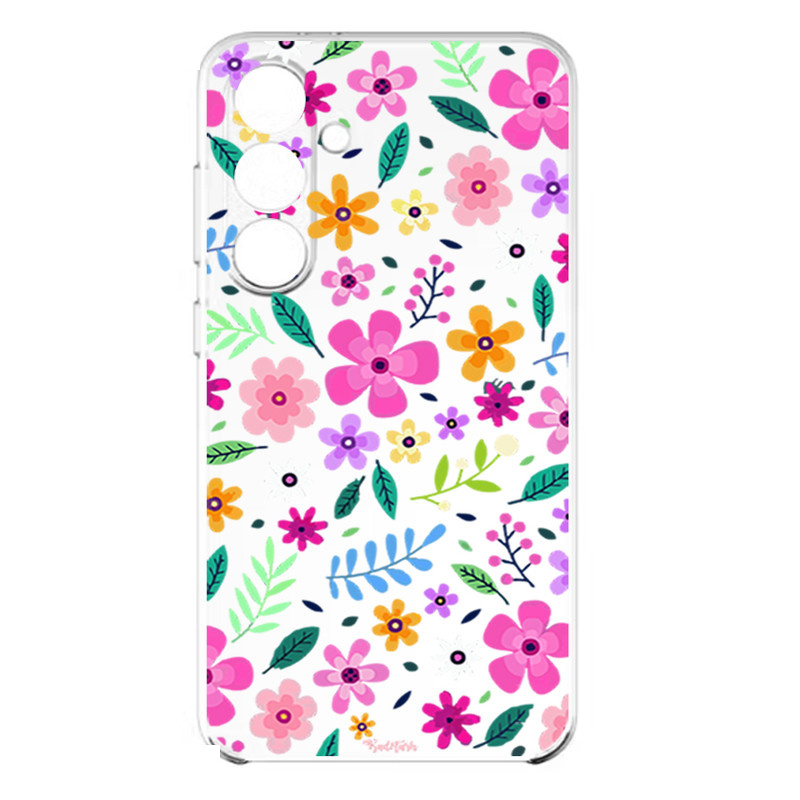 کاور گوشی طرح گل مناسب برای گوشی موبایل سامسونگ Galaxy A56